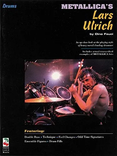 METALLICA'S LARS ULRICH - DRUM BOOK/CD PACK By Metallica *Excellent Condition*