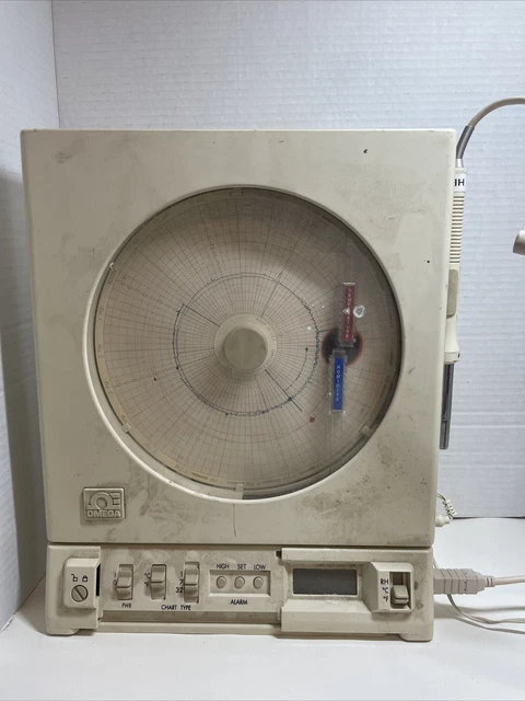 Omega CT485B Temperature & Humidity Portable Chart Recorder