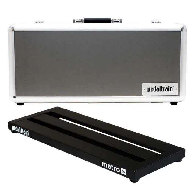 Pedaltrain Metro 20 HC Pedalboard Effekt Board Aluminium 5-10 Effekte Hardcase