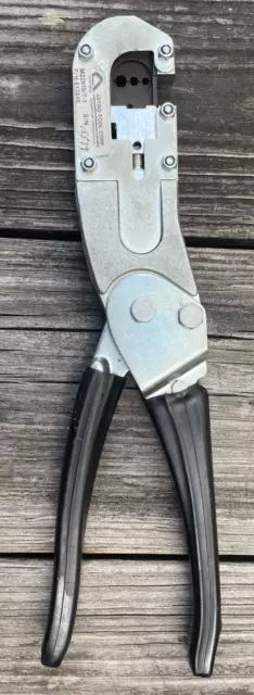 Astro Tool Corp. M22910/7-1 P/N 612648 Hand Crimp Crimping Tool