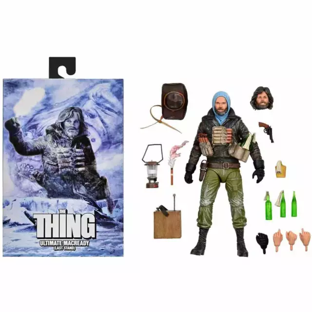 NECA The Thing MacReady V.3 (LAST STAND) Ultimate 7" Action Figure Model Gift