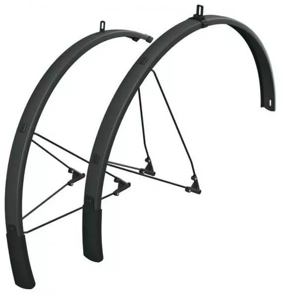 Fahrrad SKS Schutzblechset BLUEMELS Style 27,5-29 Zoll 65 mm schwarz