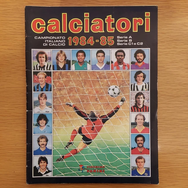 Autocollant Giuseppe Bergomi INTER #102 CALCIATORI 1984/85 EDIS Non Collé