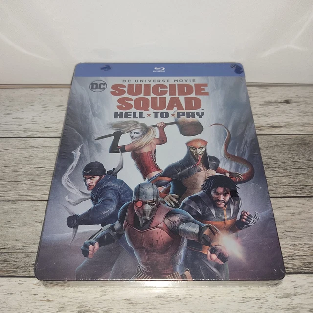 ESCUADRÓN SUICIDA: HELL To Pay STEELBOOK [Blu-Ray] NUEVO EUR 35