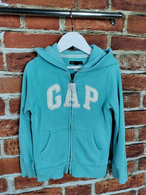 Girls Bundle Age 6-7 Years 100% Gap Logo Hoodie Jumper Sweater Jacket Kids 122Cm 2