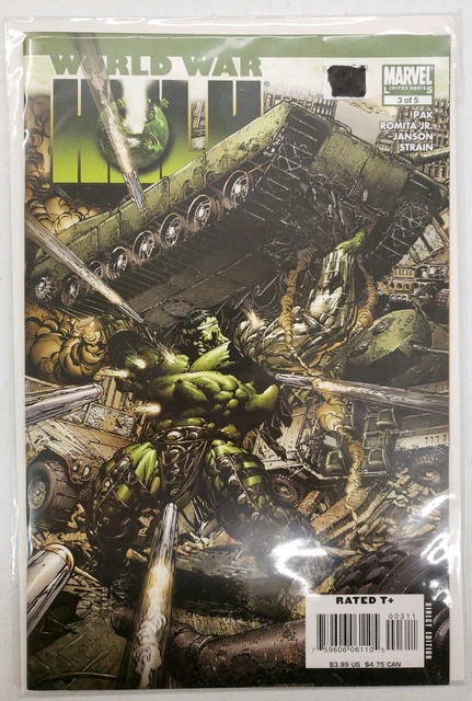 World War Hulk #3 ~ Vf/Nm 2007 Marvel Comics ~ Finch Cover & John Romita Jr Art