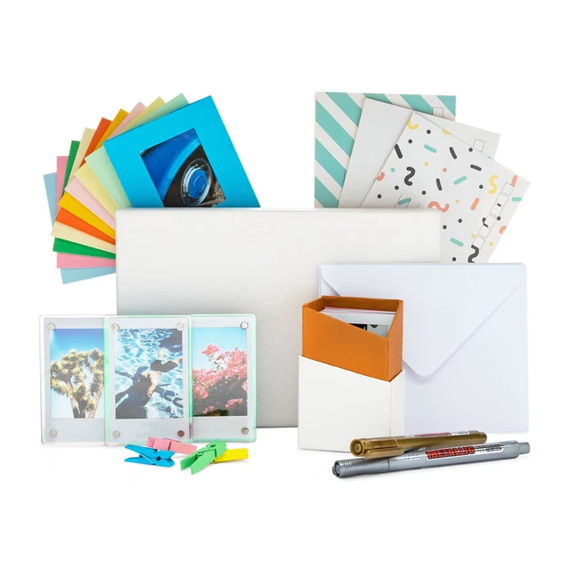 Focus Camera Instax Film Kit for Fujifilm Mini with 13 Frames and Storage Box Focus Camera Instax Film Kit for Fujifilm Mini with 13 Frames and Storage Box