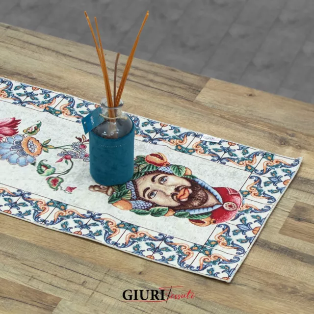 Runner per Tavolo Centrotavola in Tessuto Gobelin Jacquard cm 38x104 CM c.a