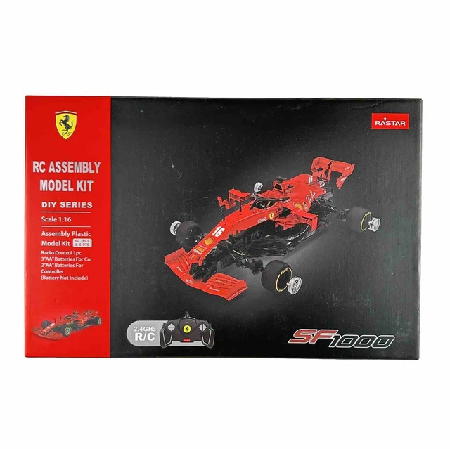 NEW RASTAR FERRARI SF1000 RC Assembly Model Kit 116 Scale F1 Formula