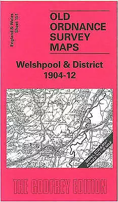 Welshpool and District 1904: One Inch She... by Pratt, Derrick Sheet map, NEW