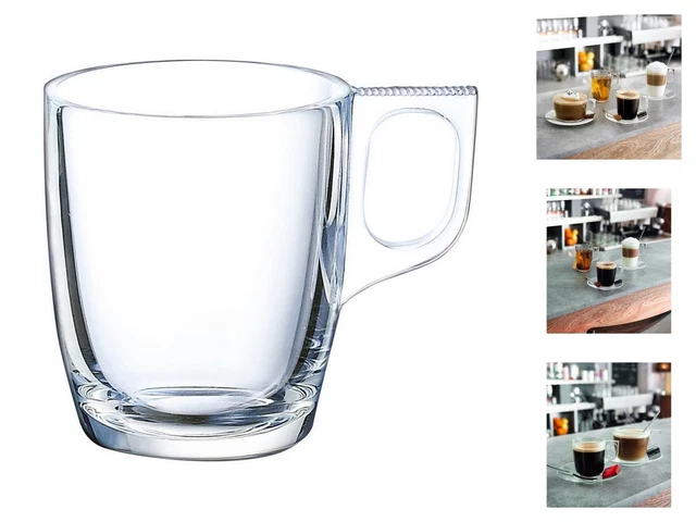 Henkelbecher Arcoroc Gelb Glas 25 Cl 6 Stück