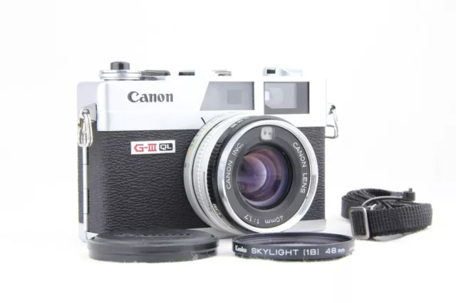 [ NEAR MINT- , Meter Works ] CANON Canonet QL17 GIII G3 35mm Rangefinder