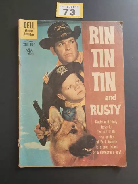 RIN TIN TIN  and RUSTY # 34 1960 DELL COMICS