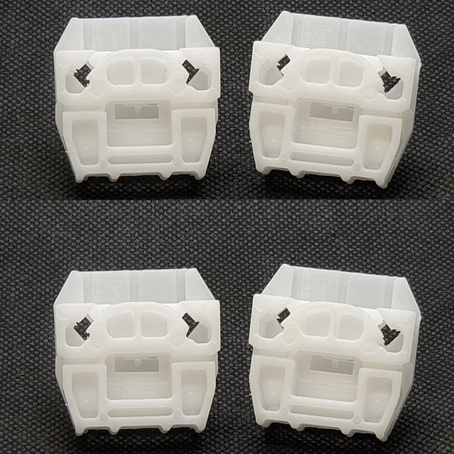 4x Für VW Golf 4 IV Bora Peugeot Seat Fensterheber Gleitbacke Links u. Rechts