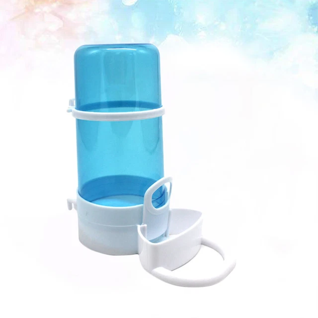 3 piezas dispensador de alimentos recargable alimentador automático cabaña hámster soporte de alimentos plástico