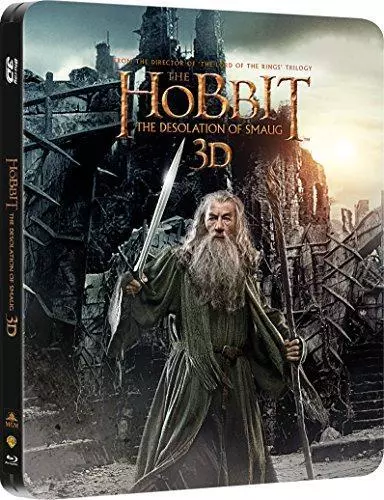 The Hobbit: The Desolation Of Smaug - Limited Edition Steelbook [Blu-ray 3D + Bl