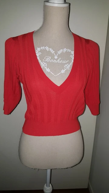 Pulls et cardigans rouge Zara pour femme