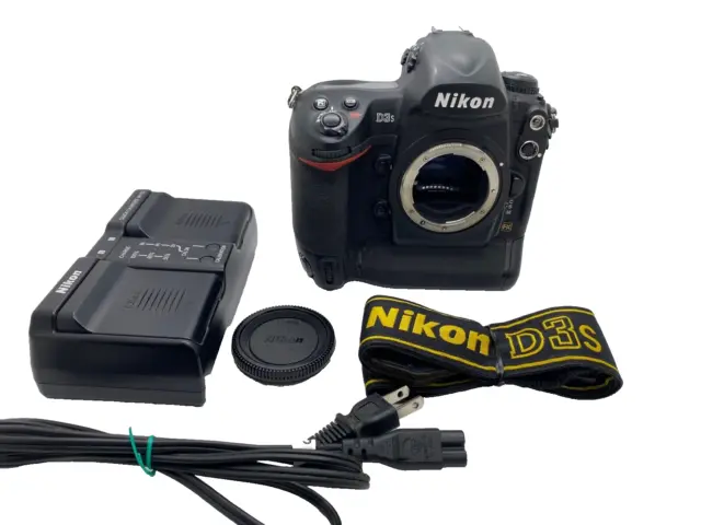 【 EXC+5 】Nikon D3S 12.1 MP SLR Digital Camera Black From Japan