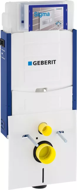 Geberit Wand WC Element Kombifix 110300005 Bauhöhe 108 cm, mit Sigma UP-Spülk...