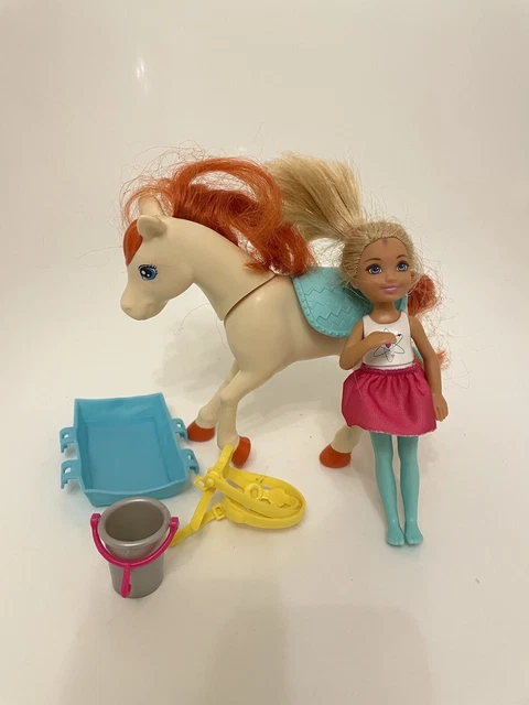 Barbie club chelsea hotsell doll and pony