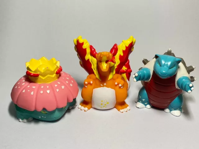 Charizard Blastoise Venusaur Gigantamax Pokemon Monster Bandai Kids Figure Toy.