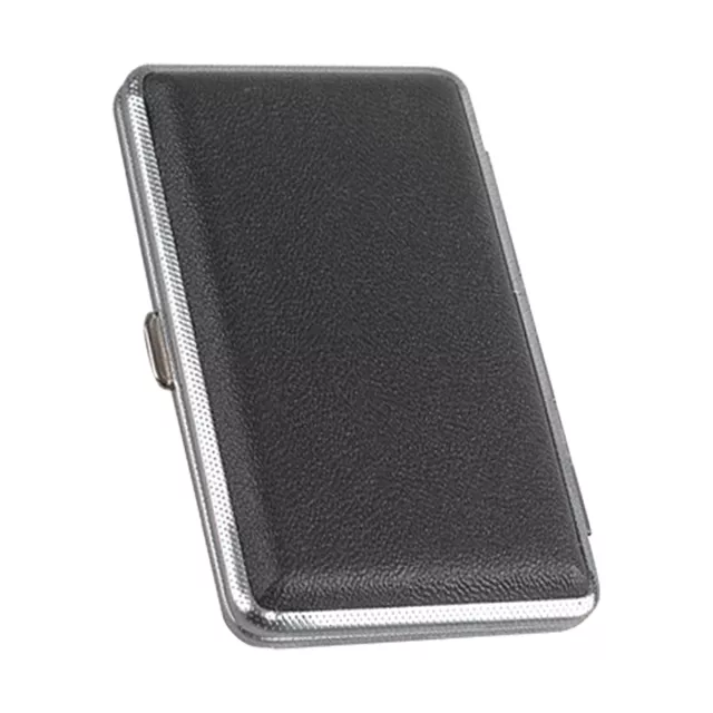 PU Leather Cigarette Case Straight Roll up Tobacco Cigar Holder Pocket Size