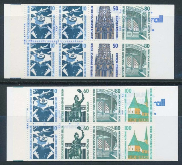 Berlin Lot Markenheftchen MH 14 + 15 postfrisch SWK #50066
