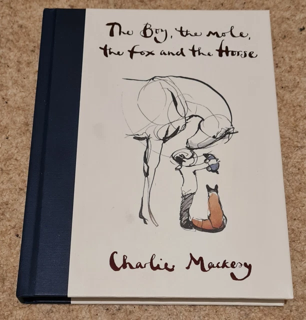 THE BOY, THE Mole, The Fox and The Horse Hardcover Charlie Mackesy Book