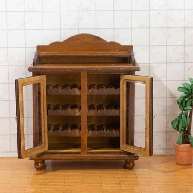 Melody Jane Puppenhaus Miniatur Wohnzimmer Couchtisch - Eiche Hell Königin Anna, 1:12 Maßstab, 102 Mm