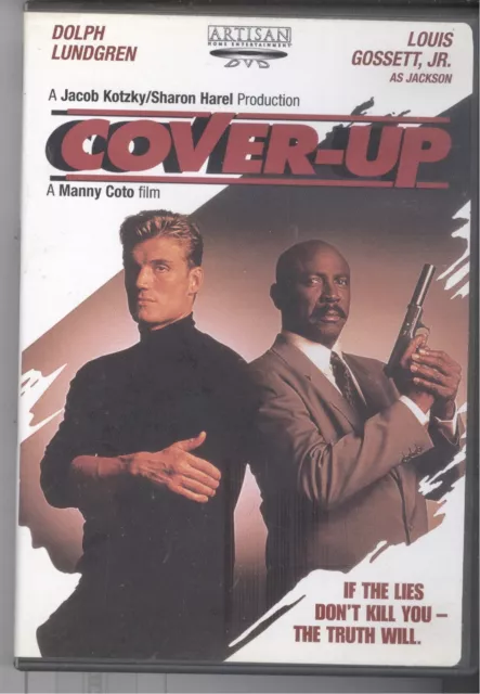 Cover-Up (1990 FS DVD) Dolph Lundgren Louis Gossett Jr Lisa Berkley Action