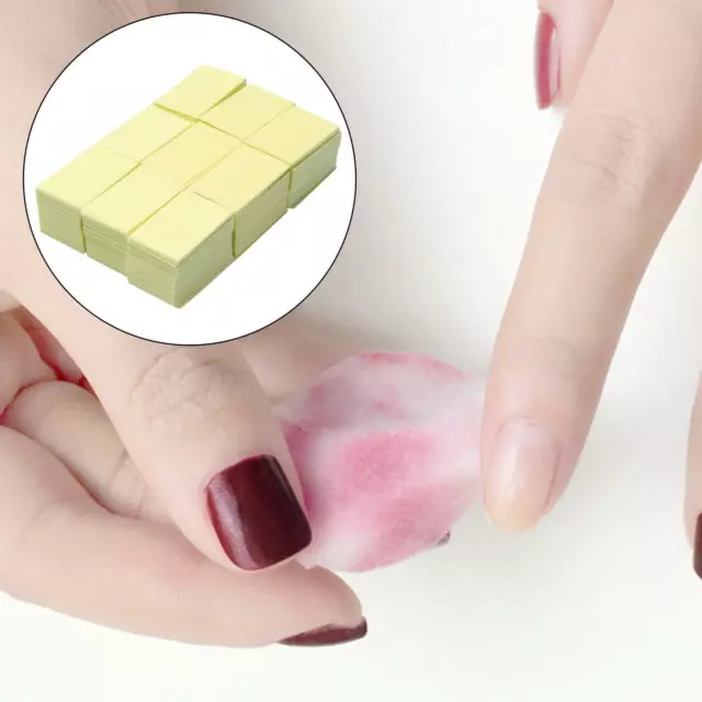 Lint Free UV Gel Nail Tips Polish Remover Lingettes Nail Remover Towel 2