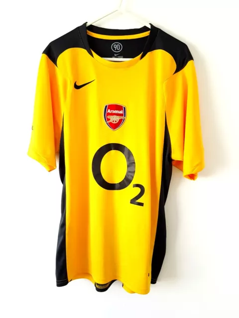 Arsenal yellow training best sale top