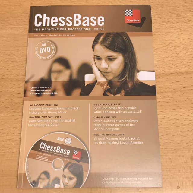 Chessbase Magazine #182 February March 2018 Magnus Carlsen Cover DVD - Used