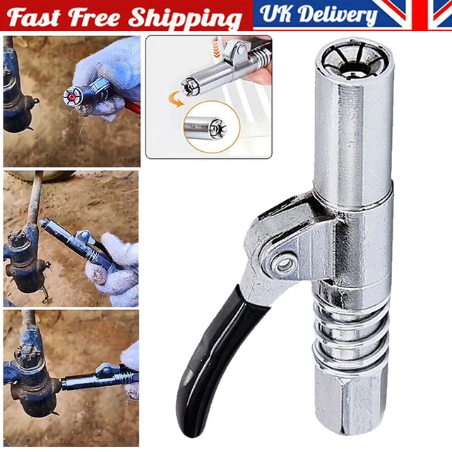 GREASE COUPLER HEAVYDUTY Quick Release Grease Gun Coupler NPTI/8