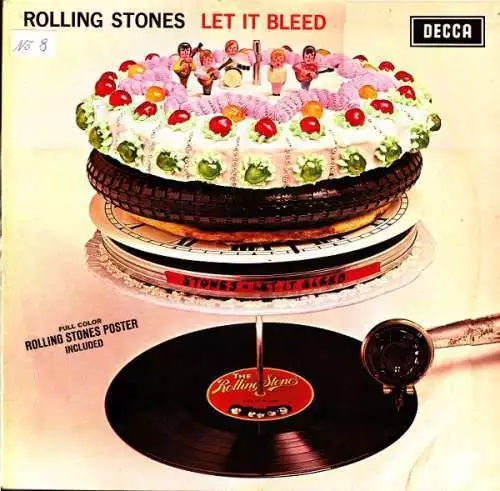 The Rolling Stones - Let It Bleed LP Album Vinyl Schallplatte 161614