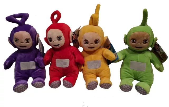 Tele Tubbies Plüsch Tinky Winky, Dipsy, Laa-Laa und Po 36cm