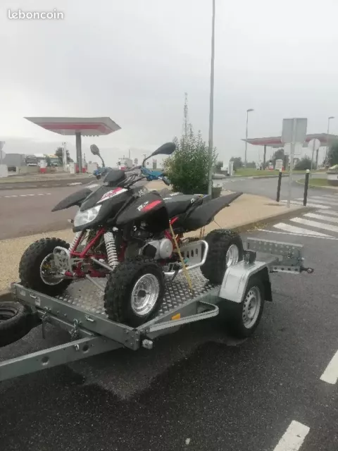 Location Remorque Porte Moto,Quad Tracteur Tondeuse,A Louer