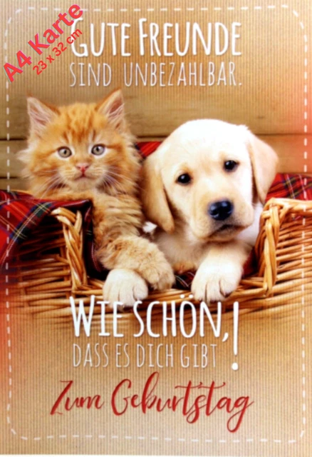 Punkcards Geburtstagskarte Für Freundin – ‘To My Fabulous Friend’ – 145x150 Mm, Mit Umschlag, Made In UK