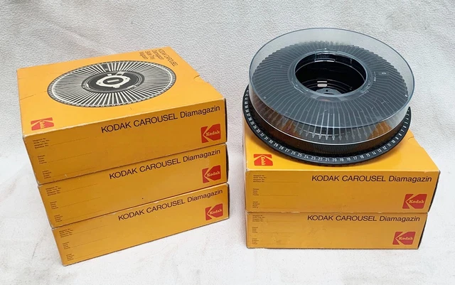 PANIERS KODAK CARROUSEL X6 MAGASINS 80 vues Très bon état