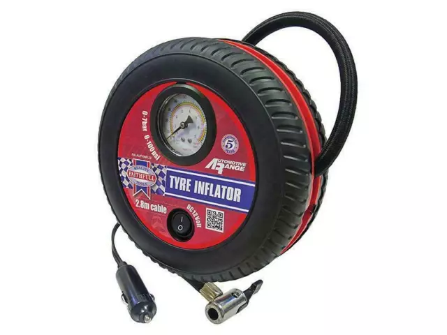 Faithfull Low Volume Tyre Inflator 12V FAIAUTYINFLO