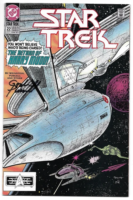 Star Trek 22 Signed Gordon Purcell Autographed DC Enterprise Combined Shipping