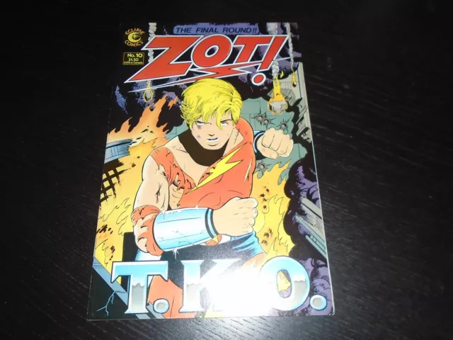 ZOT! ##10  Scott McCloud Eclipse Comics 1985  NM