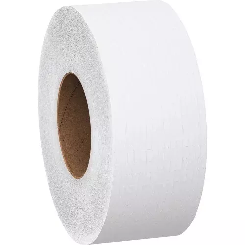 White 750ft Extra Soft High-Capacity JRT Bathroom Tissue - 12 Cartons -