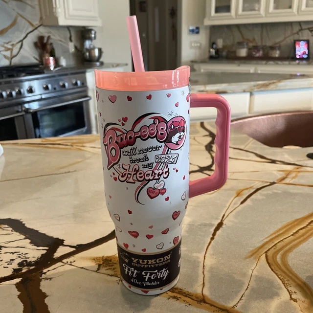 BUCEE’S BUCEE’S 2024 Valentines Day Yukon 40 oz Cup with Lid & Straw