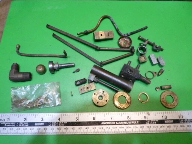 LIVE STEAM ENGINE Parts - Job Lot of Steam Project Parts - Incl Bag ...