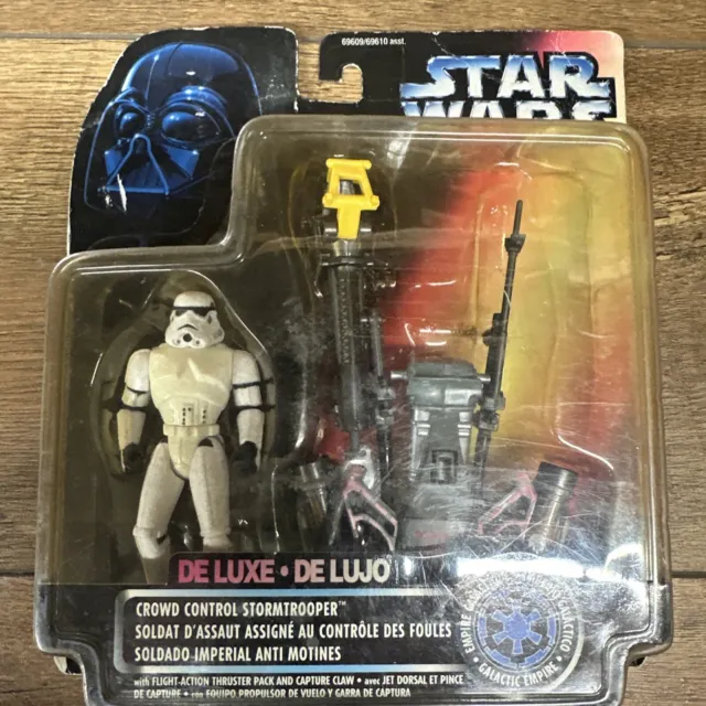 Kenner Star Wars Deluxe Crowd Control Stormtrooper Galactic Empire Figure - New