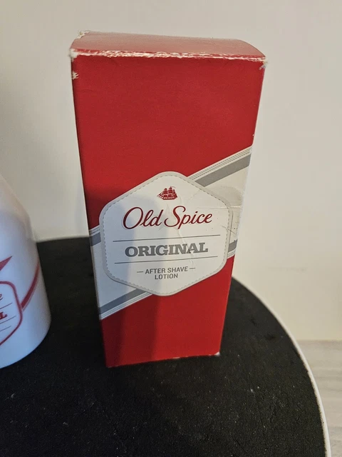 Vintage Old Spice Original After Shave Lotion Hardly Used 1 in Box