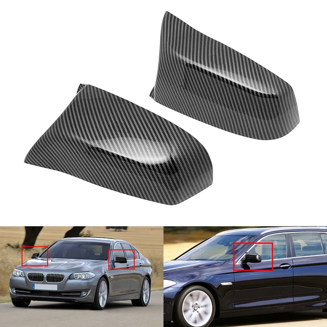 Spiegelkappe Für Skoda Fabia 2008-2014 | Außenspiegel Gehäuse | ABS Kunststoff Schwarz | 1 Stück Linke Seite