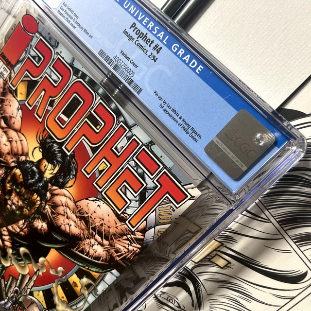 Prophet #4 CGC 9.6 WP | Variant Cover | Stephen Platt Art | Image Comics 1994 5