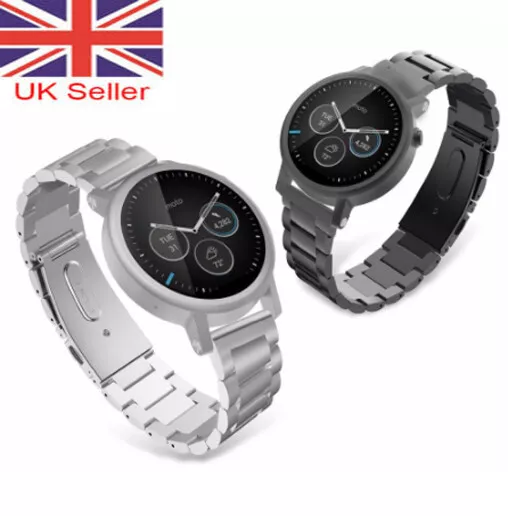 For Samsung Galaxy Watch 3 41 45mm Metal Strap Stainless Steel Watch Wrist Band